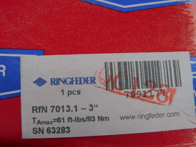 RINGFEDER RFN7013.1-3" NSMP