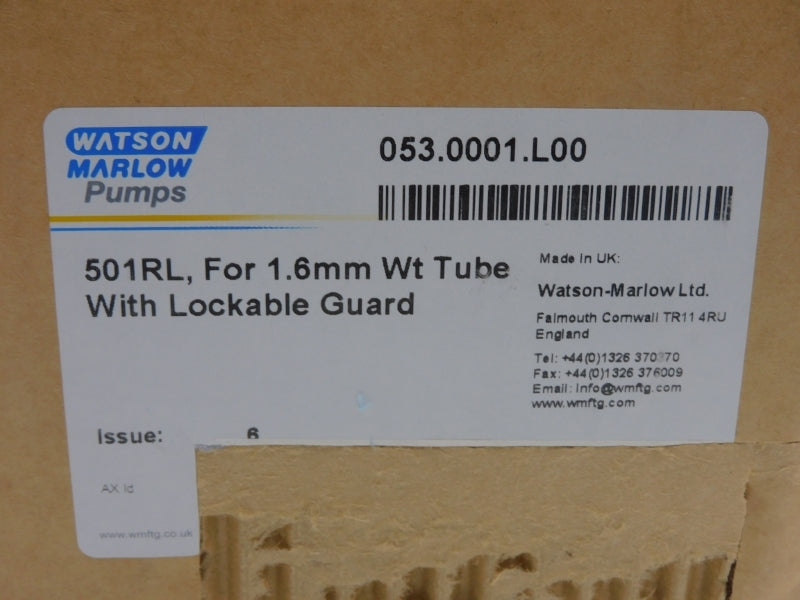 WATSON MARLOW 053.0001.L00 501RL NSMP