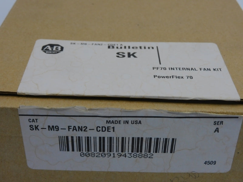 ALLEN BRADLEY SK-M9-FAN2-CDE1 SER. A (BR/WH) NSMP