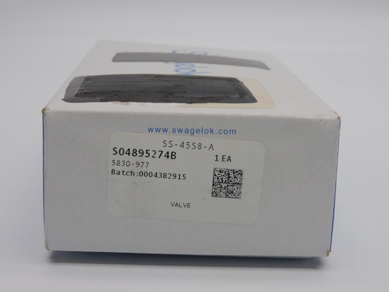 SWAGELOK SS-45S8-A NSFS