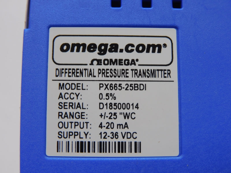 OMEGA PX665-25BDI 12-36VDC NSMP