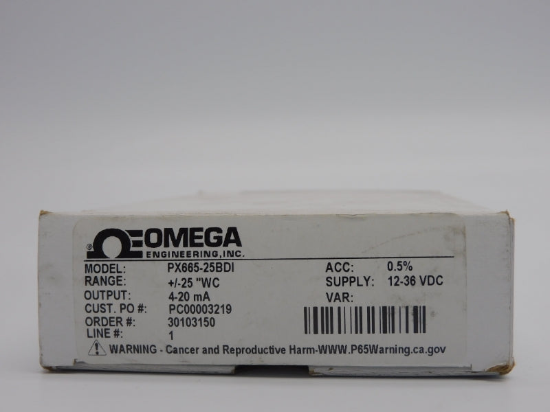 OMEGA PX665-25BDI 12-36VDC NSMP