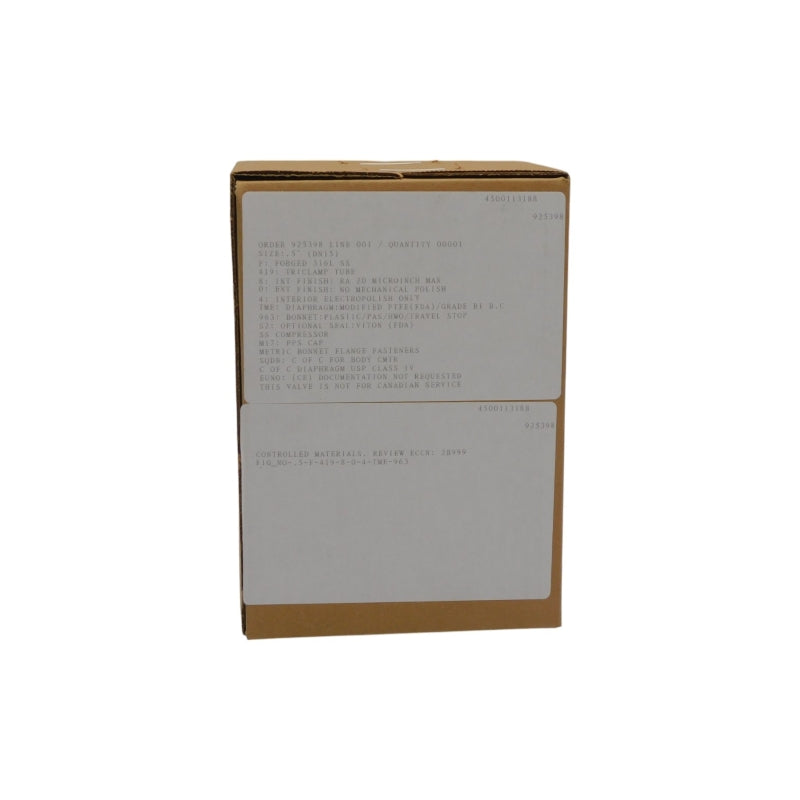 ITT .5-F-419-8-0-4-TME-963 .5" NSFS