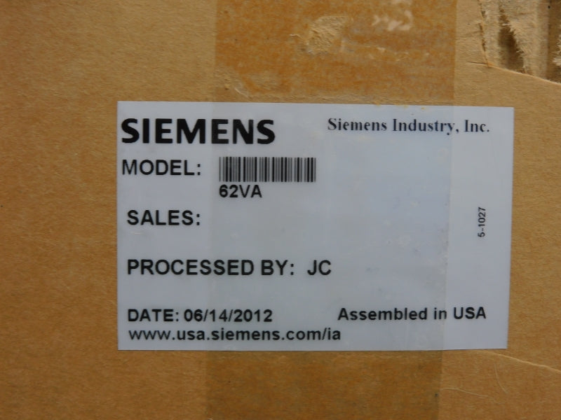 SIEMENS 62VA NSMP