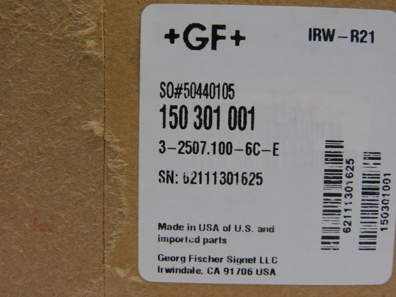 GEORGE FISCHER 3-2507.100-6C-E 150301001 5-24VDC NSMP