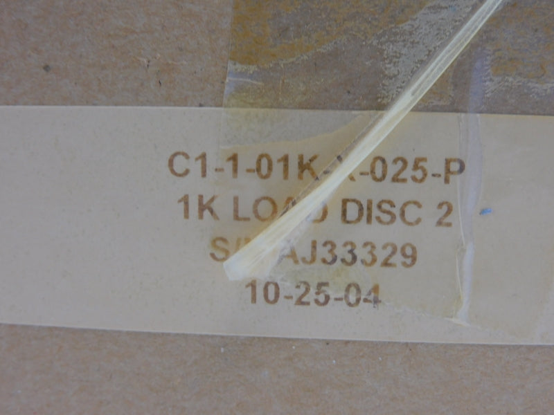KISTLER MORSE C1-1-01K-X-025-P NSMP