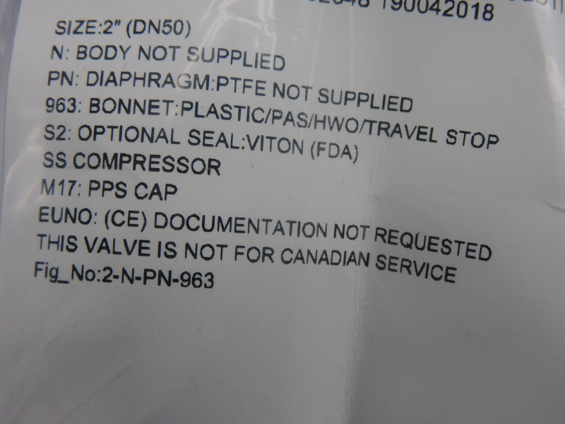 ITT 2-N-PN-963 2" NSNP