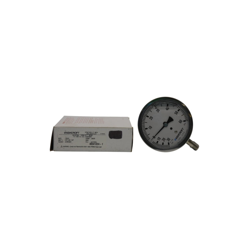 ASHCROFT 10-1008-SL-02L-30IMV&60# 60PSI NSMP