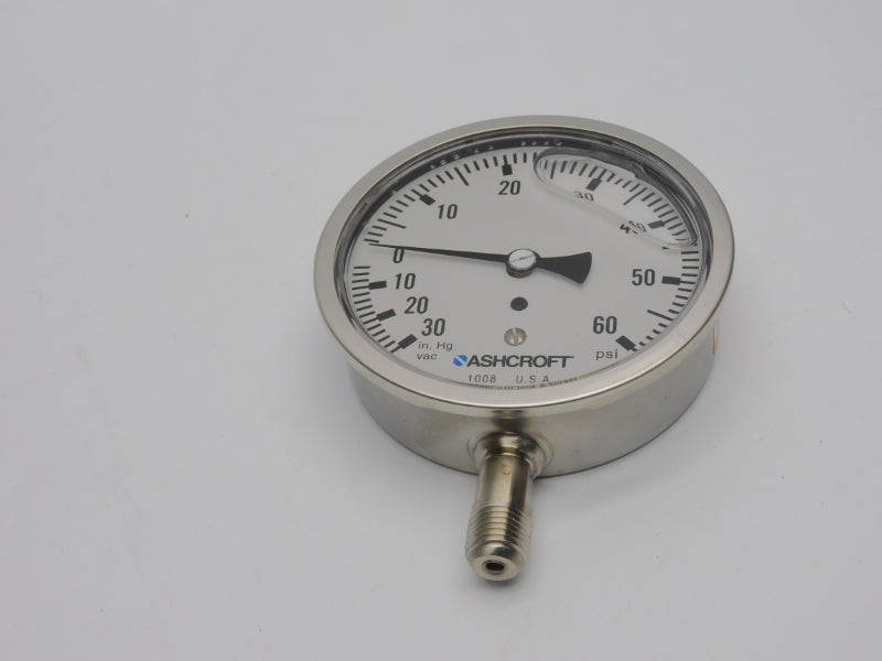 ASHCROFT 10-1008-SL-02L-30IMV&60# 60PSI NSMP