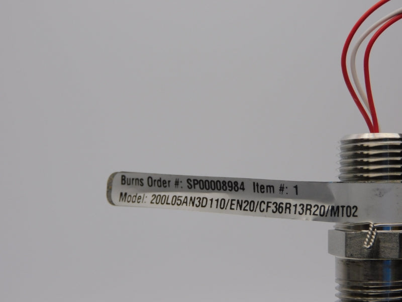 BURNS 200L05AN3DD110/EN20/CF36R13R20/MT02 NSNP