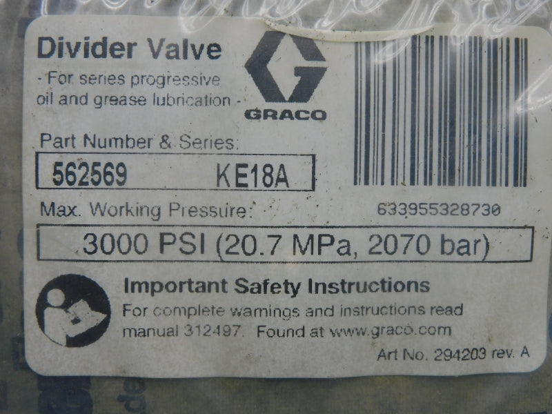 GRACO 562569 3000PSI NSMP