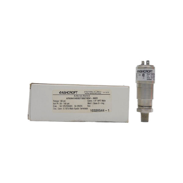 ASHCROFT APAN41H000TB02100#-NSR 250VAC 5A 20-100PSI NSMP