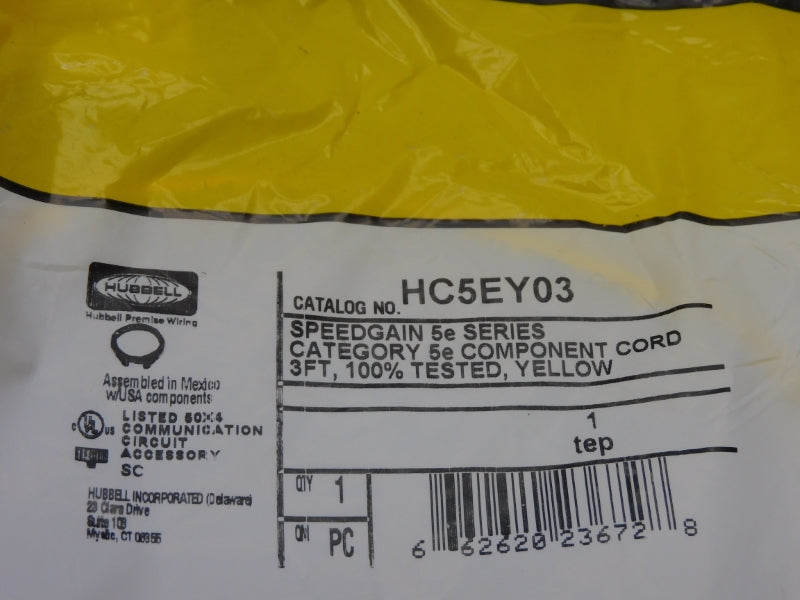 HUBBELL HC5EY03 NSMP