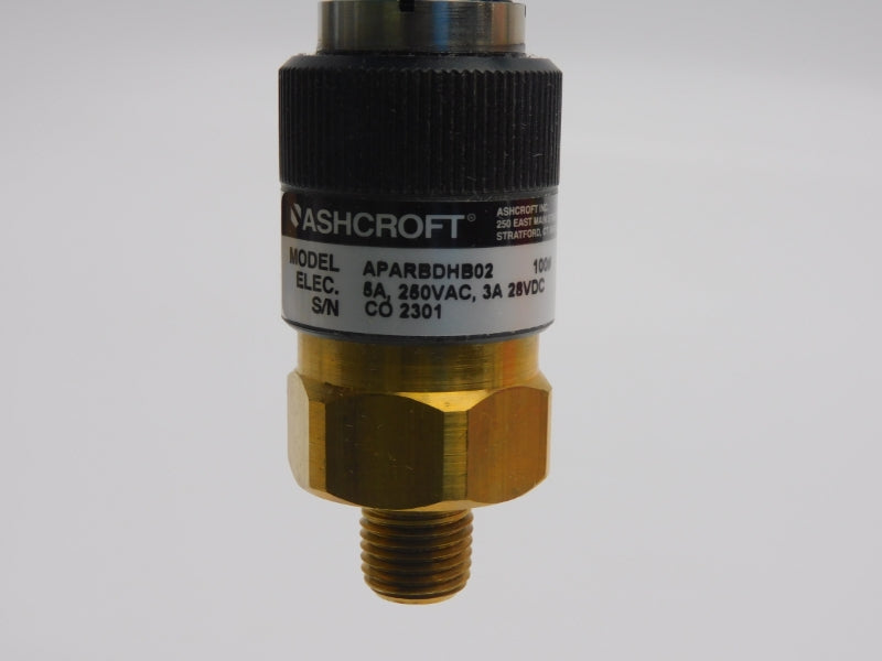 ASHCROFT APARBDHB02 250VAC 5A 100PSI NSMP