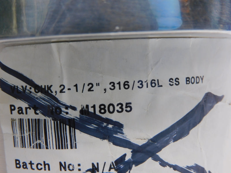 SPX 58-01 2-1/2" NSNP
