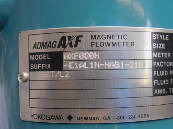 YOKOGAWA AXF080H-E1AL1N-HAB1-21B/SCT/L2 100-240VAC 0.2A NSNP
