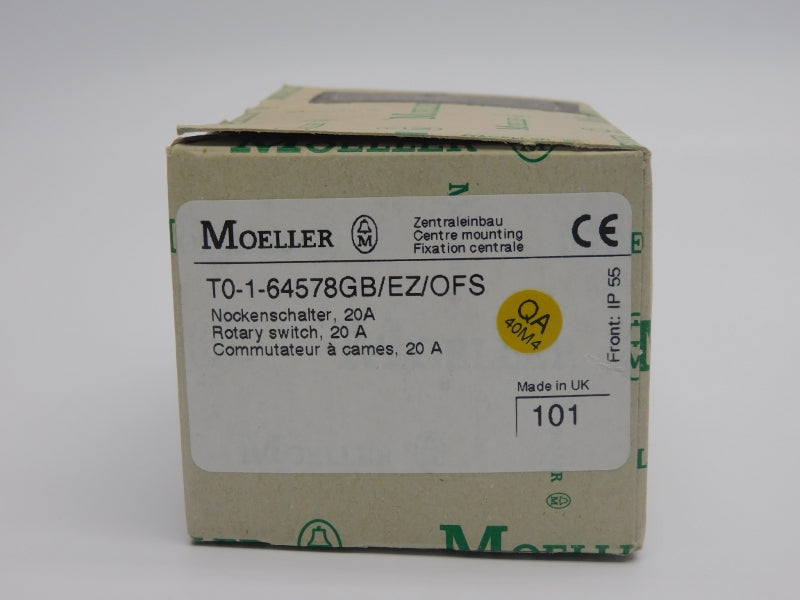 KLOCKNER MOELLER T0-1-64578GB/EZ/OFS 690VAC 20A NSMP