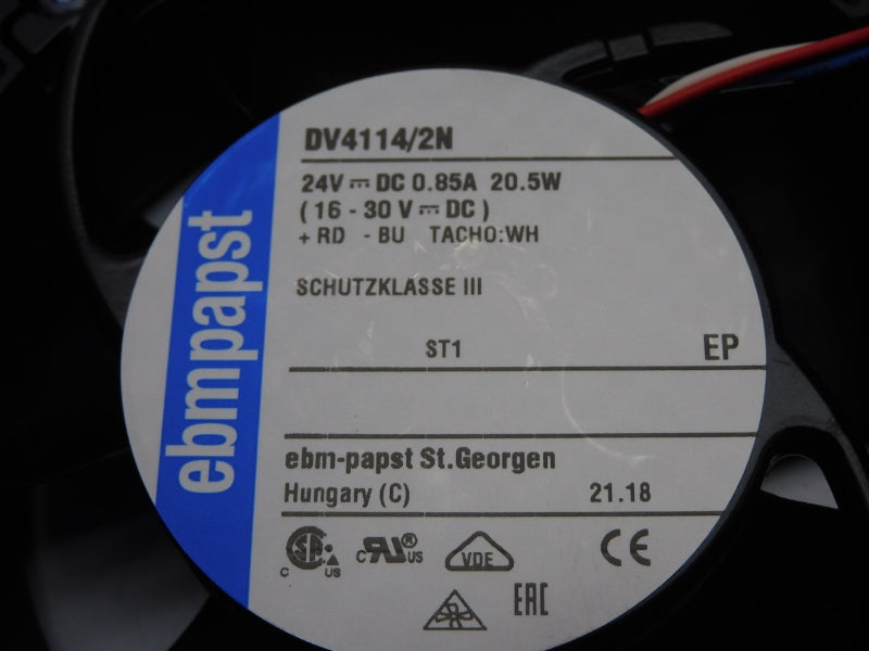 FAN DV4114/2N 16-30VDC 0.85A NSNP