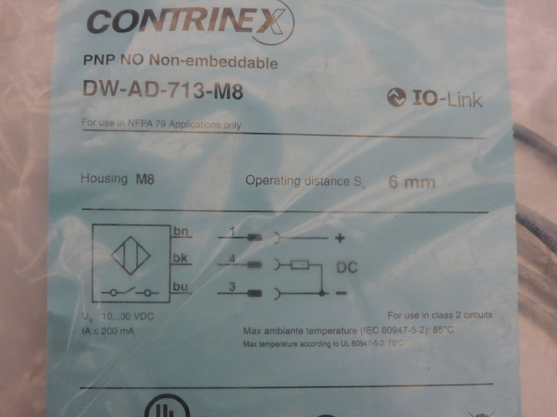 CONTRINEX DW-AD-713-M8 10-30VDC NSMP