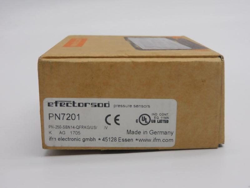 IFM EFECTOR PN-250-SBN14-QFRKG/US//V PN7201 18-36VDC 0-3630PSI NSMP