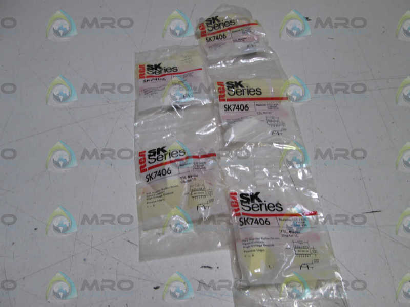 LOT OF 5 RCA INVERTER SK7406 NSMP