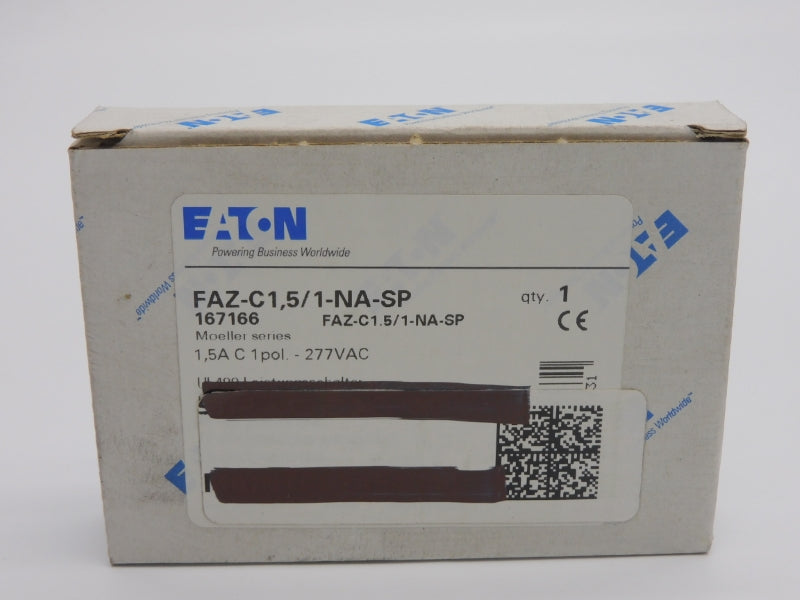 EATON FAZ-C1.5/1-NA-SP 167166 277VAC 1.5A NSMP