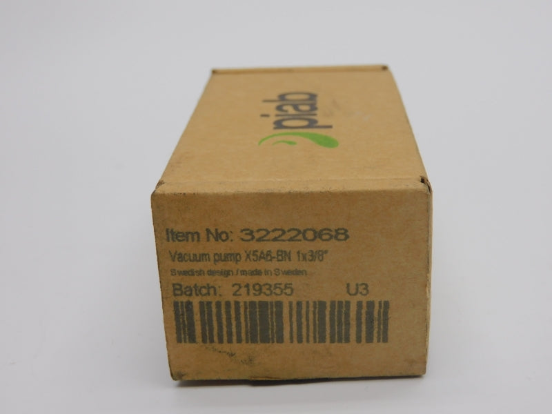 PIAB 3222068 X5A6-BN 72PSI NSMP