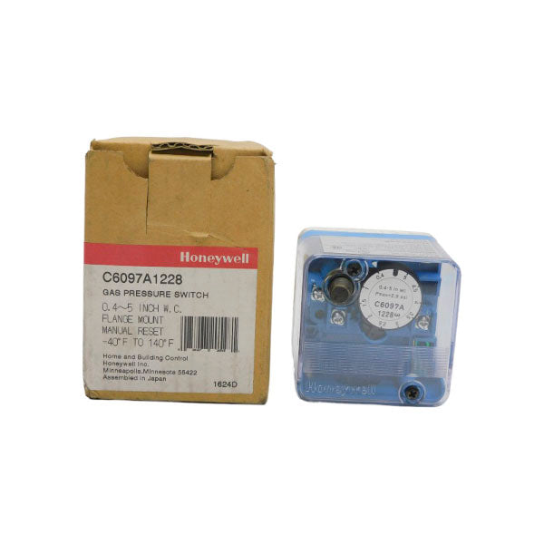 HONEYWELL C6097A1228 120-240VAC 5.0A 2.9PSI NSMP