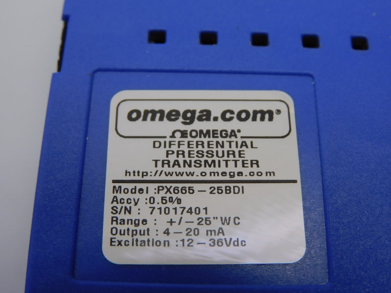 OMEGA PX665-25BDI 12-36VDC (AS IS) NSMP