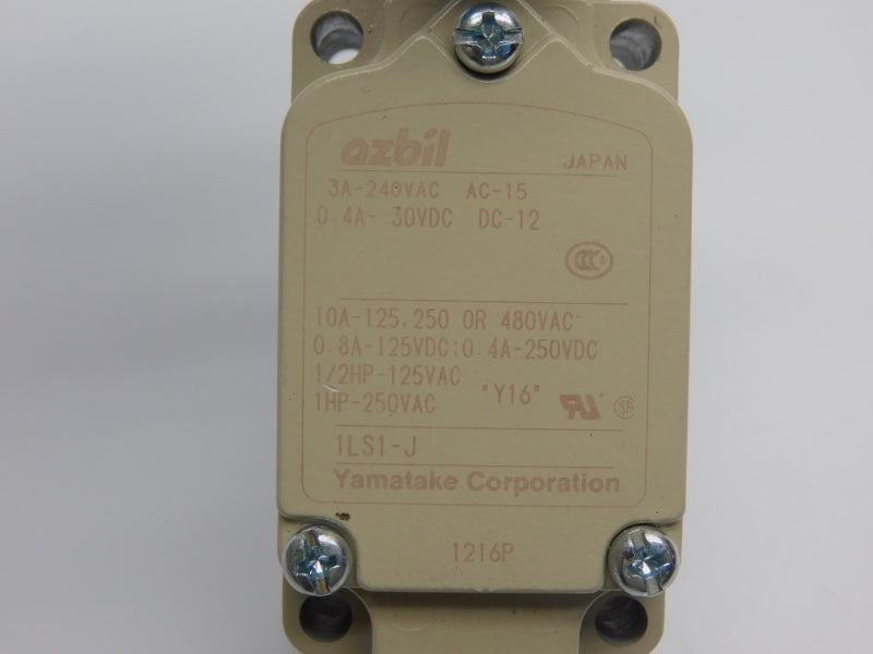 AZBIL 1LS1-J 480VAC 10A NSNP