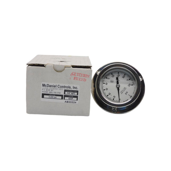 MCDANIEL CONTROLS AB30324 0-200PSI NSMP