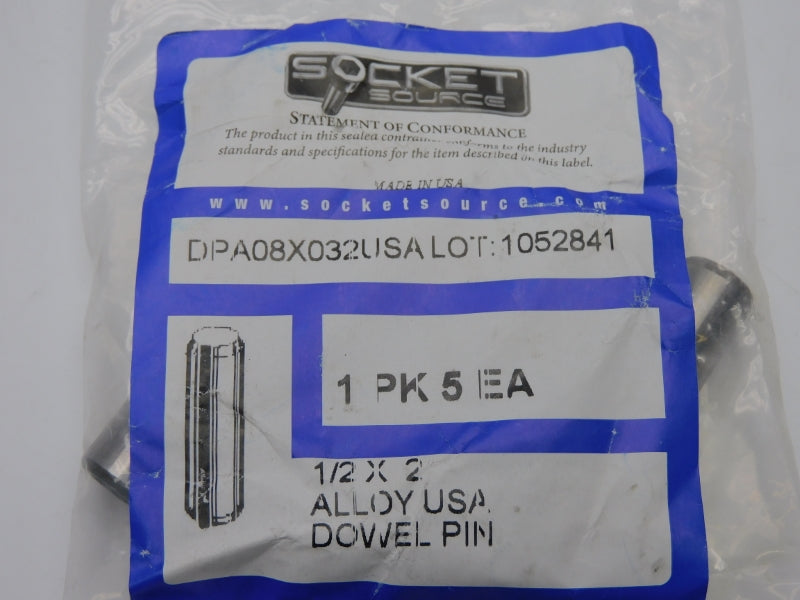 SOCKET SOURCE DPA08X032 1/2X2" (PKG OF 5) NSMP