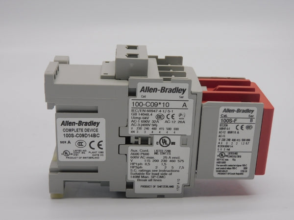 ALLEN BRADLEY 100S-C09D14BC SER. A 110/120V 32A (BR/WH) NSMP