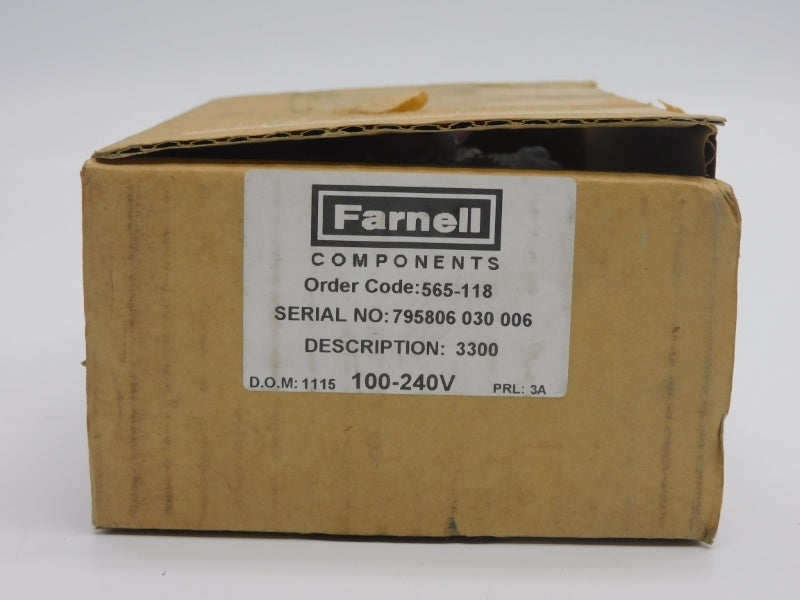 FARNELL CAL CONTROLS 330000007 100-240V 2A (NO COVER) NSMP