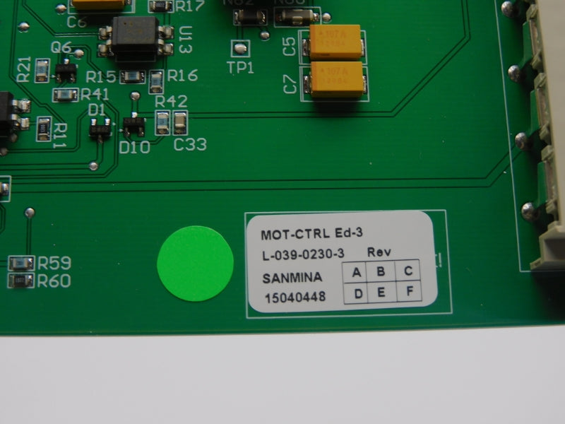 MICRONIC MYDATA L039-0230-3 MOT-CTRL ED-3  NSNP