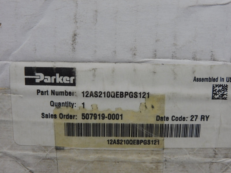 PARKER 12AS210QEBPGS121 NSMP