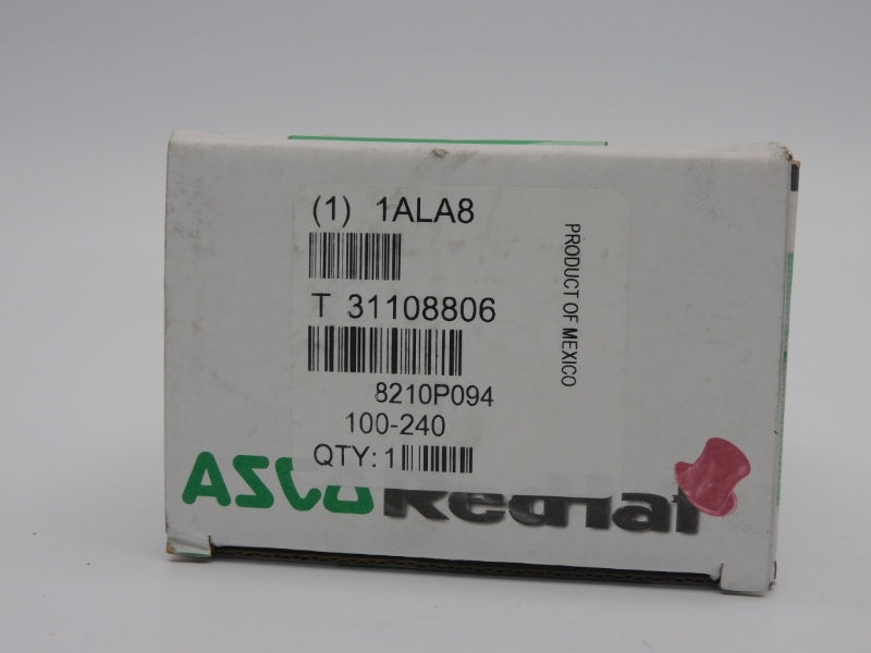 ASCO 8210P094 100-240V 150PSI NSMP