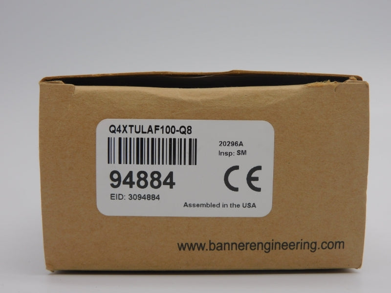 BANNER ENGINEERING Q4XTULAF100-Q8 94884 10-30VDC NSMP
