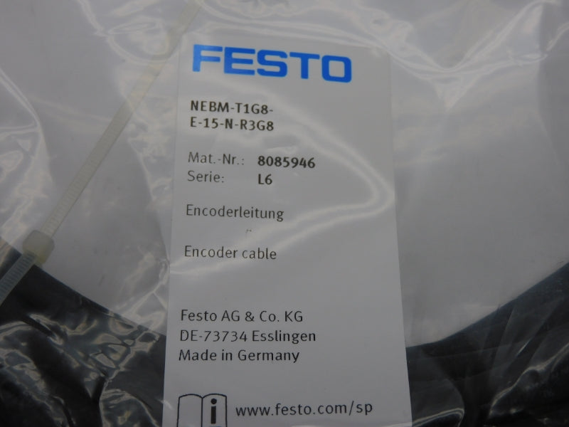 FESTO NEBM-T1G8-E-15-N-R3G8 8085946 24VDC NSMP