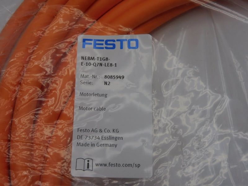 FESTO NEBM-T1G8-E-10-Q7N-LE8-1 8085949 630V NSMP