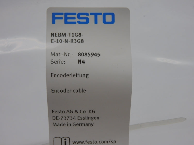 FESTO NEBM-T1G8-E-10-N-R3G8 8085945 24VDC NSMP
