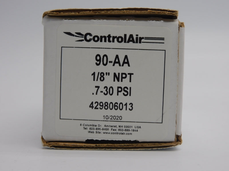 CONTROLAIR 90-AA .7-30PSI 1/8" NSMP