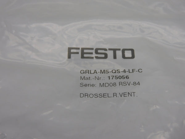 FESTO GRLA-M5-QS-4-LF-C 175056 NSMP