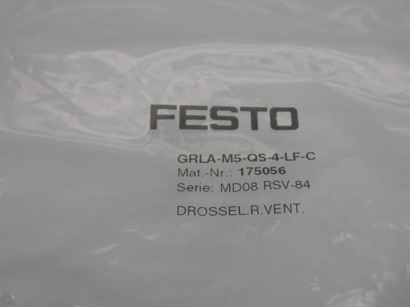 FESTO GRLA-M5-QS-4-LF-C 175056 NSMP