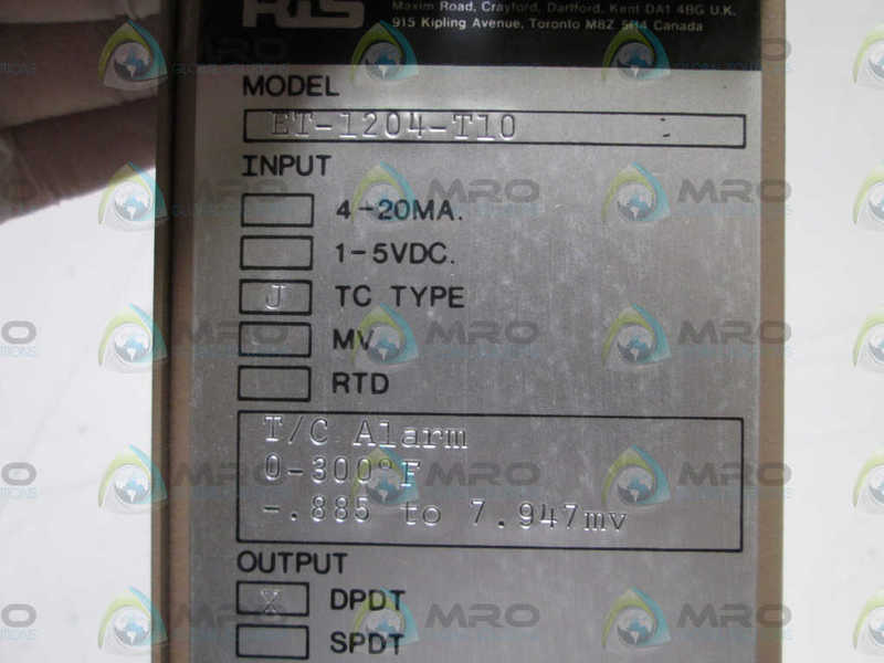 RIS ET-1204-T10 NSNP