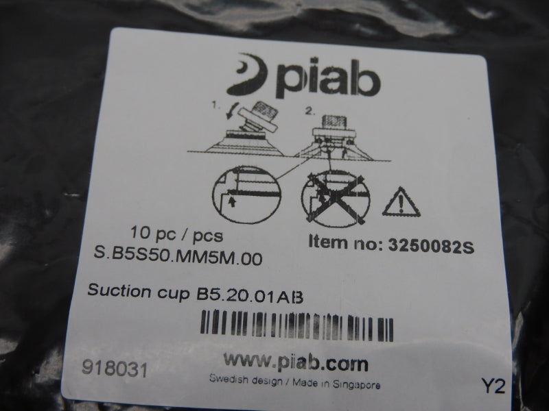 PIAB S.B5S50.MM5M.00 3250082S (PKG OF 10) NSMP
