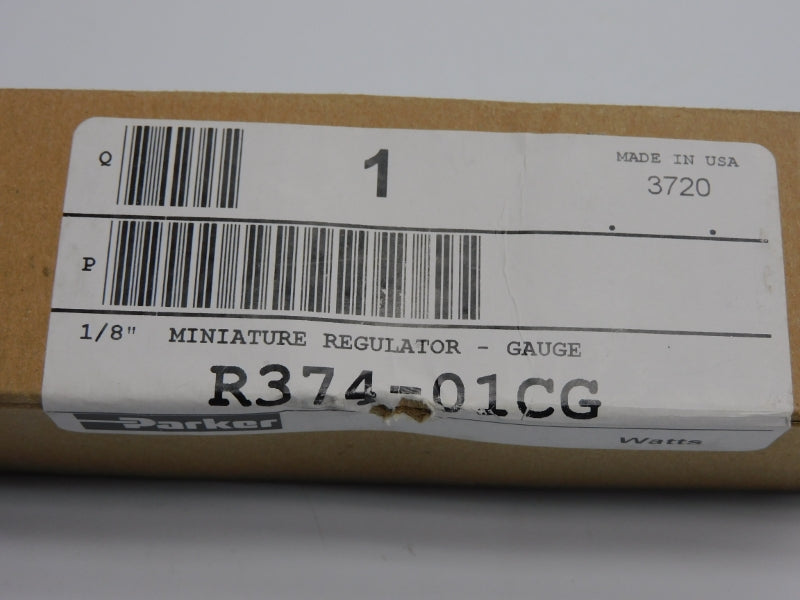 PARKER R374-01CG 0/125PSI 1/8" NSMP