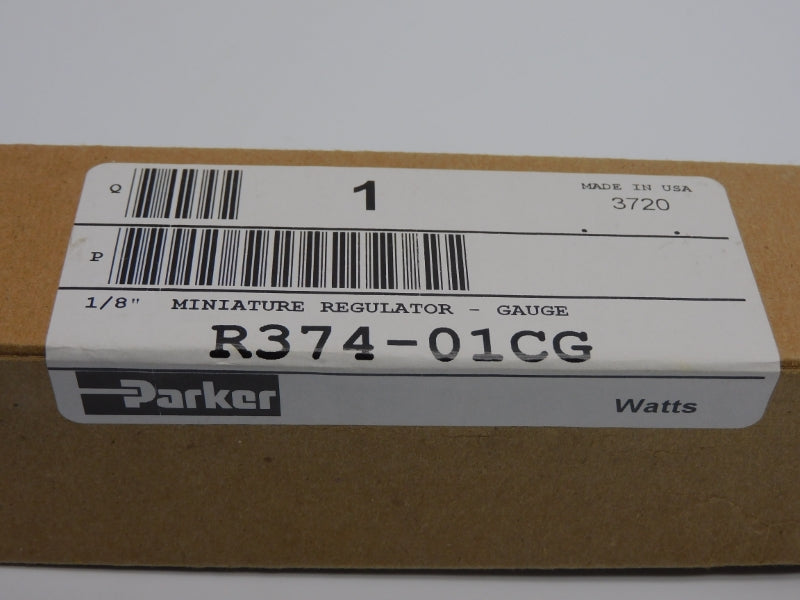 PARKER R374-01CG 0/125PSI 1/8" (AS IS) NSMP