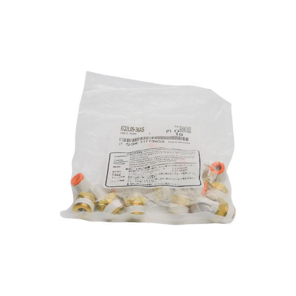 SMC KQ2L09-36AS (PKG OF 10) NSMP
