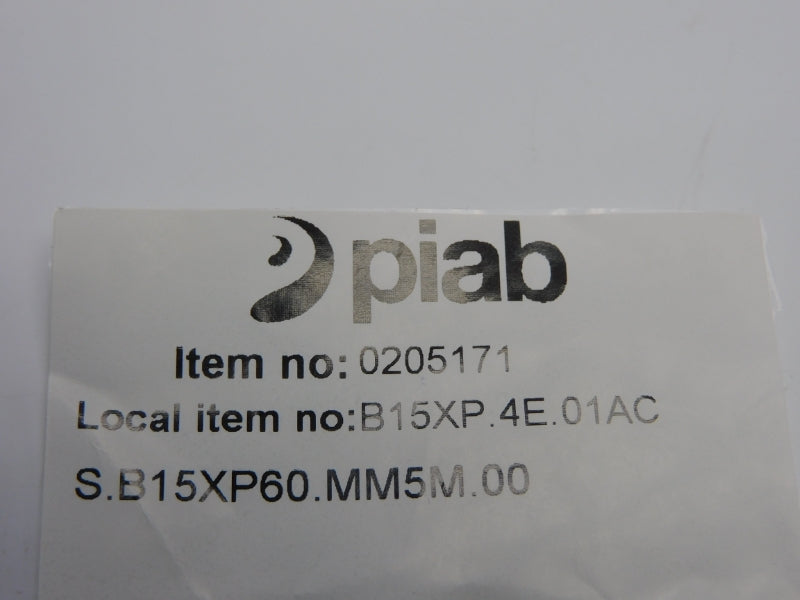 PIAB S.B15XP60.MM5M.00 0205171 NSNP